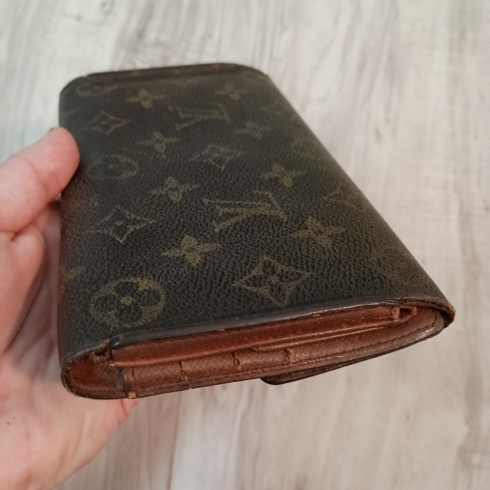 Louis Vuitton Porte Monnaie Monogram Pochette Credit Long Wallet - Picture 6 of 14